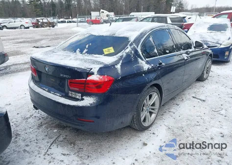 2017 BMW 330I xDrive z USA, uszkodzony, nr VIN WBA8D9G38HNU61986